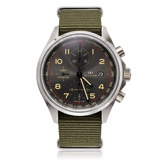 Montre Glycine Homme in Acier 3924-106AT-TB2 - 3924-106AT-TB2